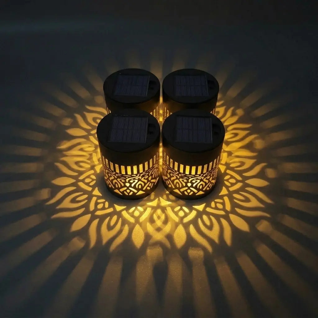 Fleur de Lumière pack lampes solaires décoratives jardin | Jardin de Mamie