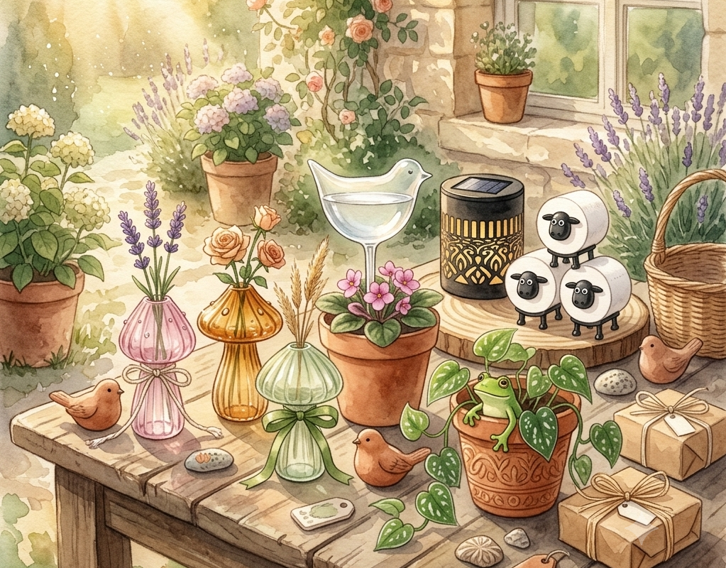 5 idées cadeaux originaux pour une mamie qui aime son jardin