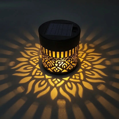 Fleur de Lumière lampe solaire décorative jardin projections florales | Jardin de Mamie