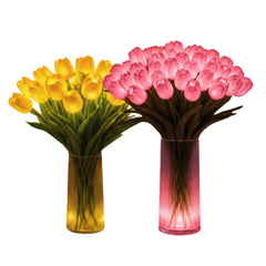 Bouquet de Lumière, duo jaune et rose