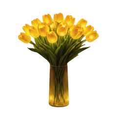 Bouquet de Lumière jaune, 15 tulipes lumineuses